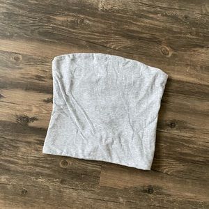 Brandy Melville Grey Tube Top